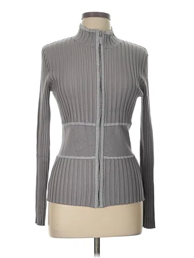 Pre-owned Belldini Cardigan Sweater In Gray