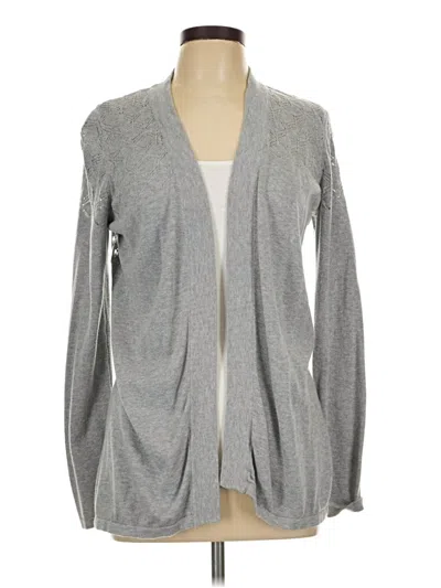 Pre-owned Belldini Cardigan Sweater In Gray