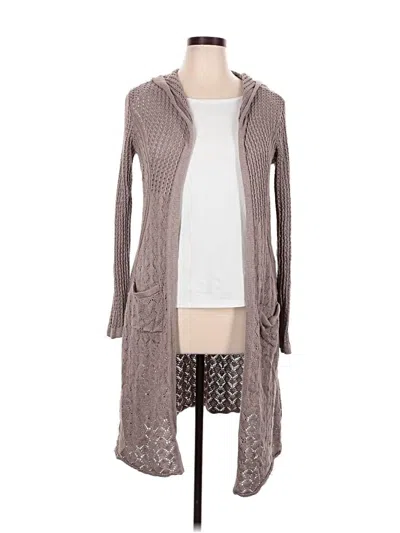 Pre-owned Belldini Cardigan Sweater In Gray