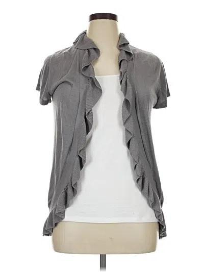 Pre-owned Belldini Cardigan Sweater In Gray