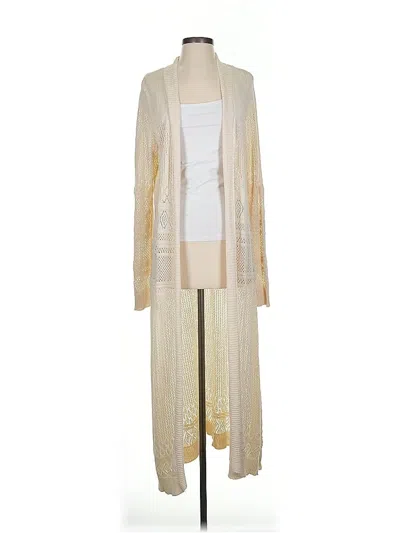 Pre-owned Belldini Cardigan Sweater In Ivory