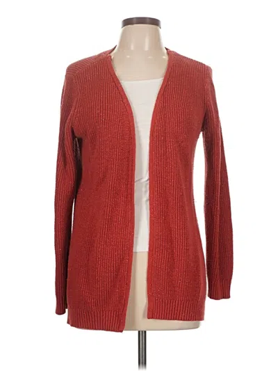 Pre-owned Belldini Cardigan Sweater In Red