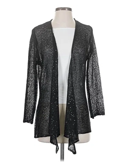Pre-owned Belldini Cardigan Sweater In Silver