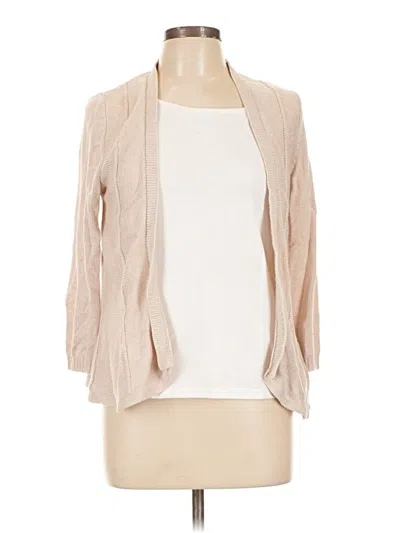 Pre-owned Belldini Cardigan Sweater In Tan