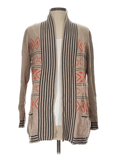 Pre-owned Belldini Cardigan Sweater In Tan