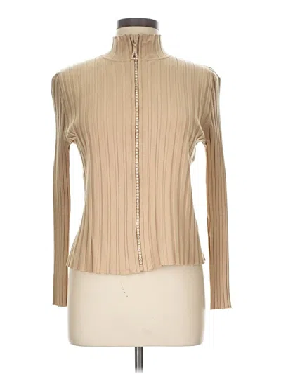 Pre-owned Belldini Cardigan Sweater In Tan