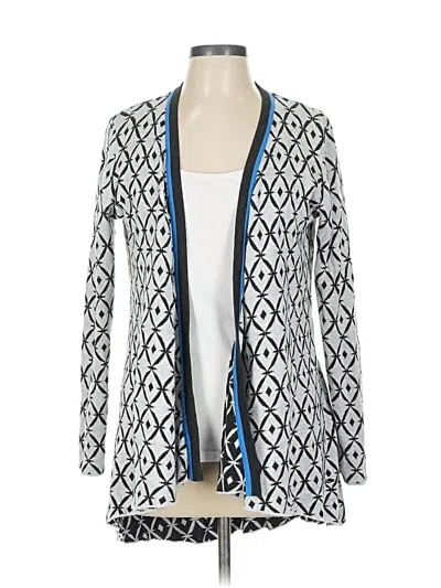 Pre-owned Belldini Cardigan Sweater In White