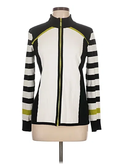 Pre-owned Belldini Cardigan Sweater In White