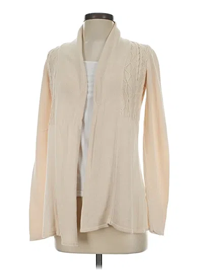 Pre-owned Belldini Cardigan Sweater In White