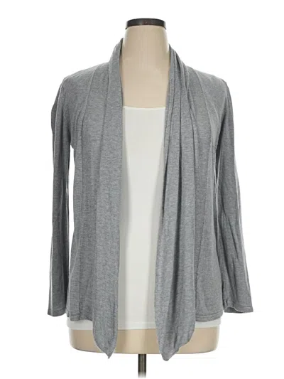 Pre-owned Belldini Kimono In Gray