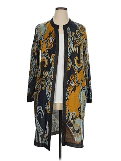 Pre-owned Belldini Kimono In Teal