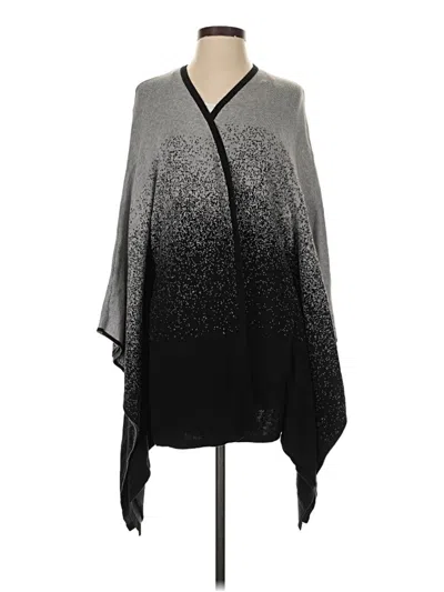 Pre-owned Belldini Poncho In Silver