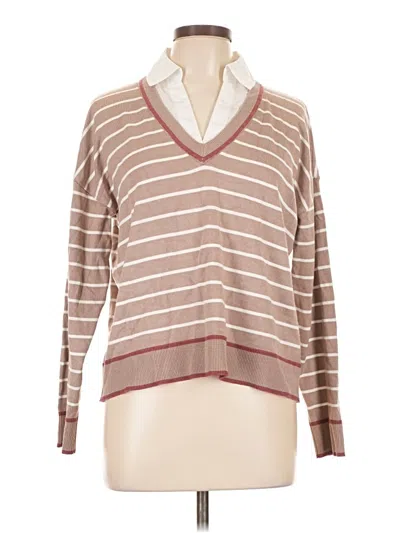 Pre-owned Belldini Pullover Sweater In Brown