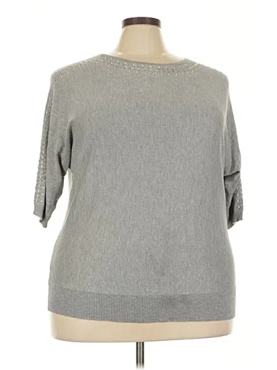 Pre-owned Belldini Pullover Sweater In Gray