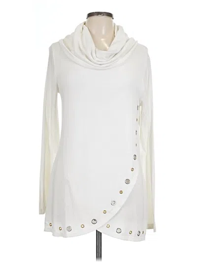 Pre-owned Belldini Pullover Sweater In Ivory
