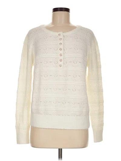 Pre-owned Belldini Pullover Sweater In Ivory