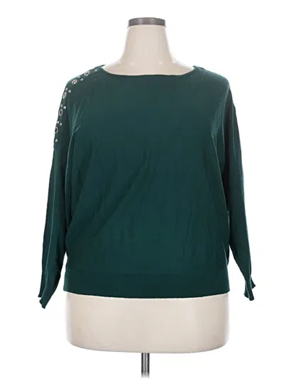 Pre-owned Belldini Pullover Sweater In Teal