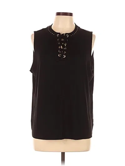 Pre-owned Belldini Sleeveless Blouse In Black