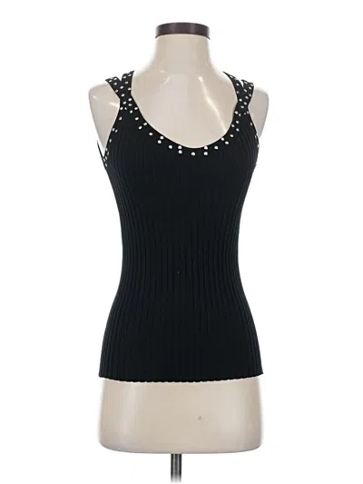 Pre-owned Belldini Sweater Vest In Black