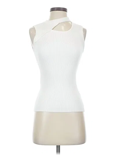 Pre-owned Belldini Sweater Vest In Ivory