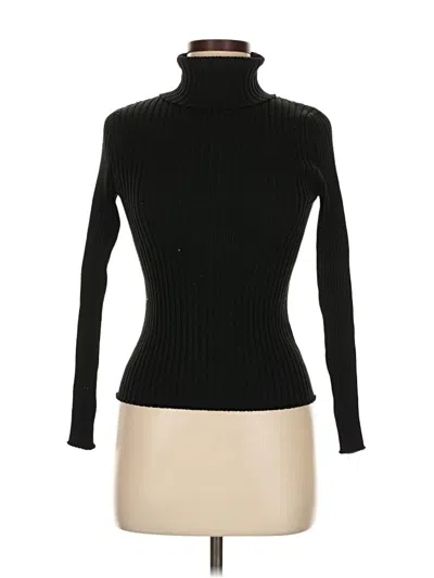 Pre-owned Belldini Turtleneck Sweater In Black