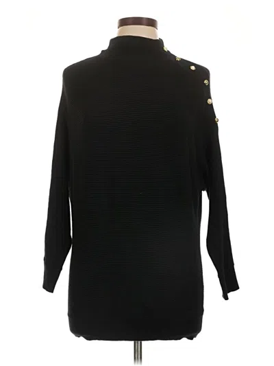 Pre-owned Belldini Turtleneck Sweater In Black