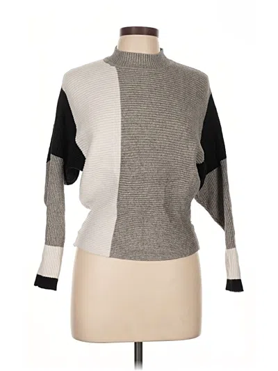 Pre-owned Belldini Turtleneck Sweater In Gray