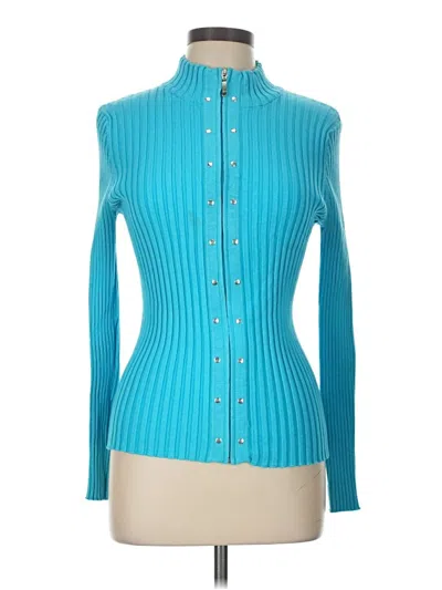 Pre-owned Belldini Turtleneck Sweater In Teal