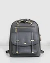 Belle & Bloom 5th Ave Leather Backpack In Grey