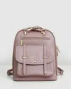 Belle & Bloom 5th Ave Leather Backpack In Pink