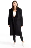 Belle & Bloom After Party Qulited Lining Coat In Black