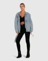 Belle & Bloom All About You Denim Jacket In Multi