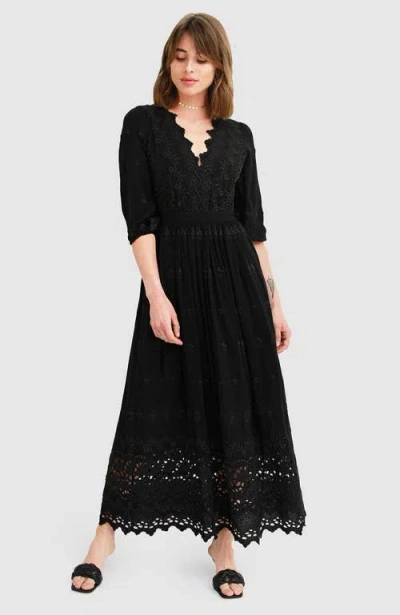 BELLE & BLOOM BELLE & BLOOM ALL EYES ON ME MIDI DRESS