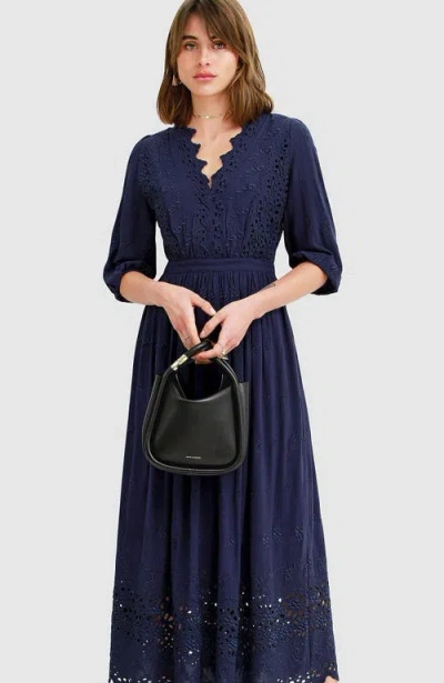 BELLE & BLOOM BELLE & BLOOM ALL EYES ON ME MIDI DRESS