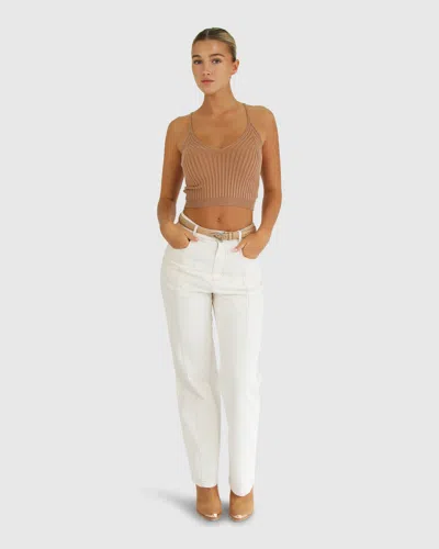 BELLE & BLOOM ALL I NEED KNIT CROP