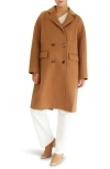 Belle & Bloom Amnesia Oversized Coat In Camel