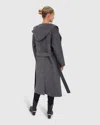 Belle & Bloom Arcadia Oversided Coat With Hood In Multi