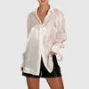 Belle & Bloom Back To You Irredescent Shirt In White