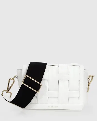 Belle & Bloom Bad Romance Crossbody Bag In White