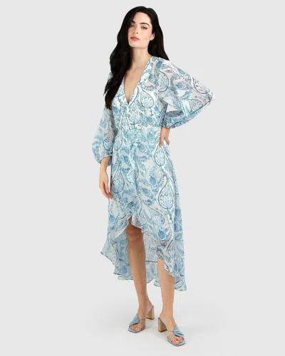 Belle & Bloom Beautiful Escape Dress In Blue