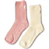 Belle & Bloom Beloved 2 Pack Socks In Mixed
