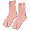 Belle & Bloom Beloved 2 Pack Socks In Pink