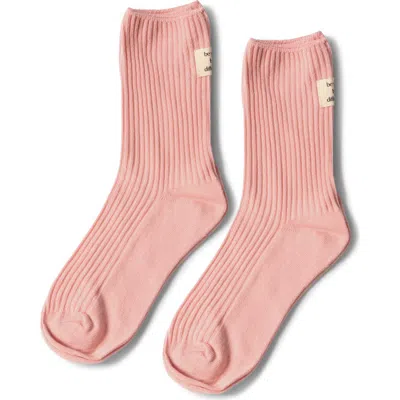 Belle & Bloom Beloved 2 Pack Socks In Pink