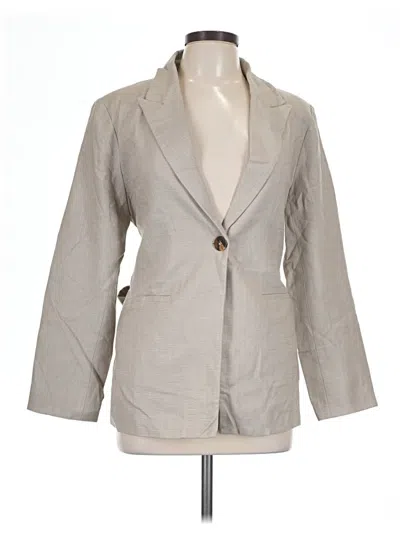 Belle & Bloom Blazer Jacket In Gray