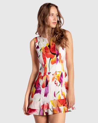 Belle & Bloom Born To Love Mini Dress In Multi