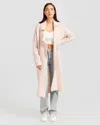 Belle & Bloom Born To Run Sustainable Sweater Coat In Multi