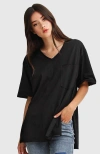 BELLE & BLOOM BELLE & BLOOM BRAVE SOUL OVERSIZED T-SHIRT