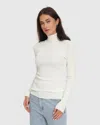 Belle & Bloom Brooklyn Knitted Turtleneck In Multi