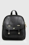 Belle & Bloom Camila Leather Backpack In Black