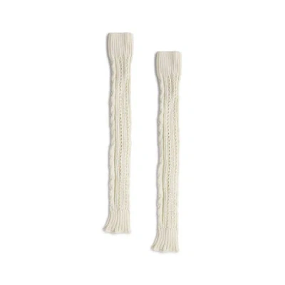 Belle & Bloom City Cool Leg Warmers In White